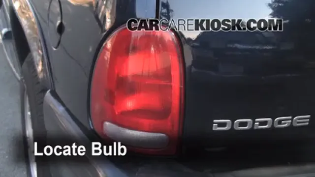 1999 Dodge Durango SLT 5.9L V8 Lights Turn Signal - Rear (replace bulb)